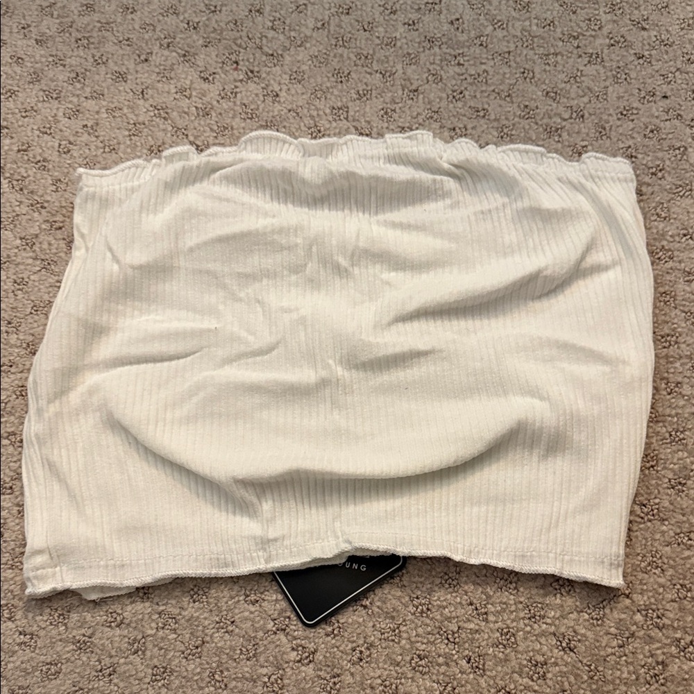 Zaful White tubetop